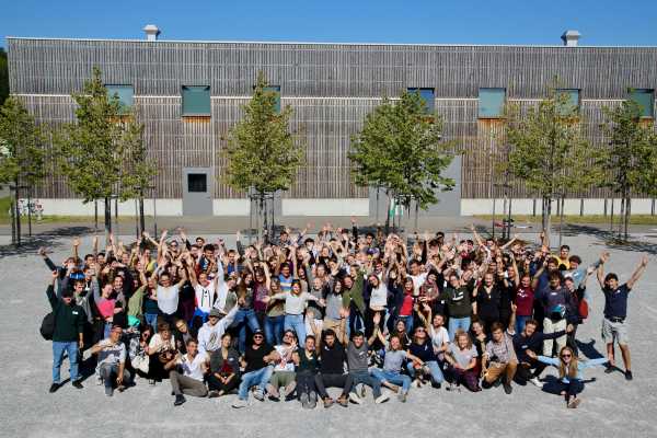 Students in Environmental Sciences at the introductory weekend BEST 2019. Photo: Jan Streit