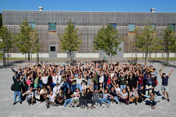 Students in Environmental Sciences at the introductory weekend BEST 2019. Photo: Jan Streit