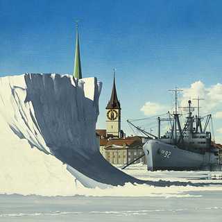 Zurich Ice age. (Image: Giuseppe Reichmuth, 1975)