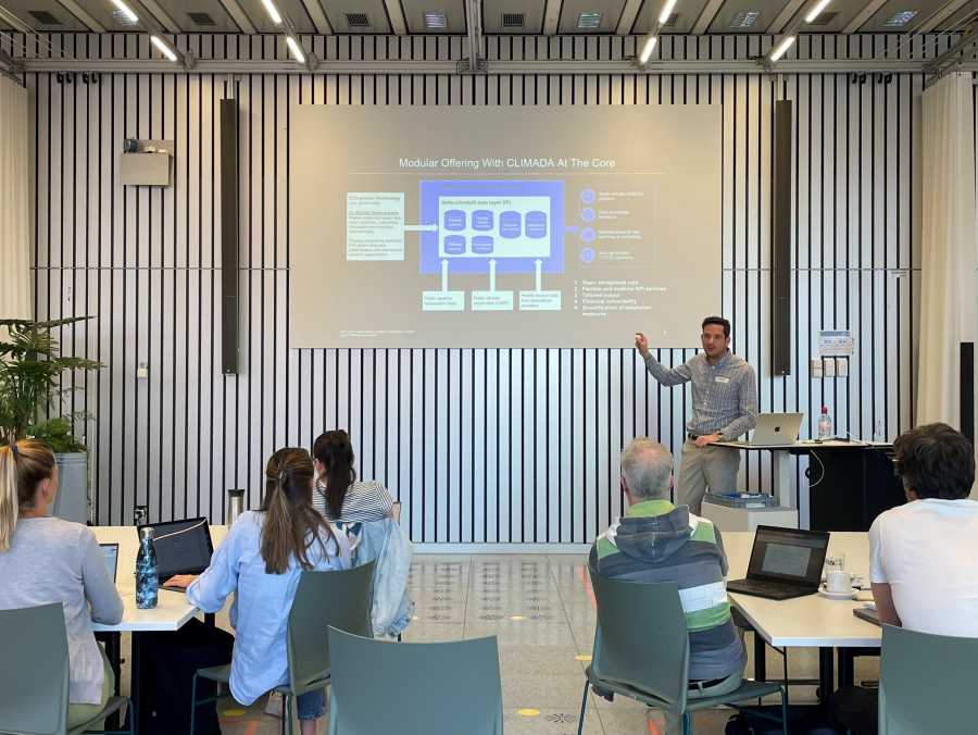 Sebastian Glink presents Climada Technologies.