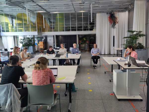 Policy workshop with Eva Lieberherr.