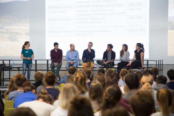 Podiumsdiskussion am BEST-Wochenende. Foto: Jan Streit / ETH Zürich