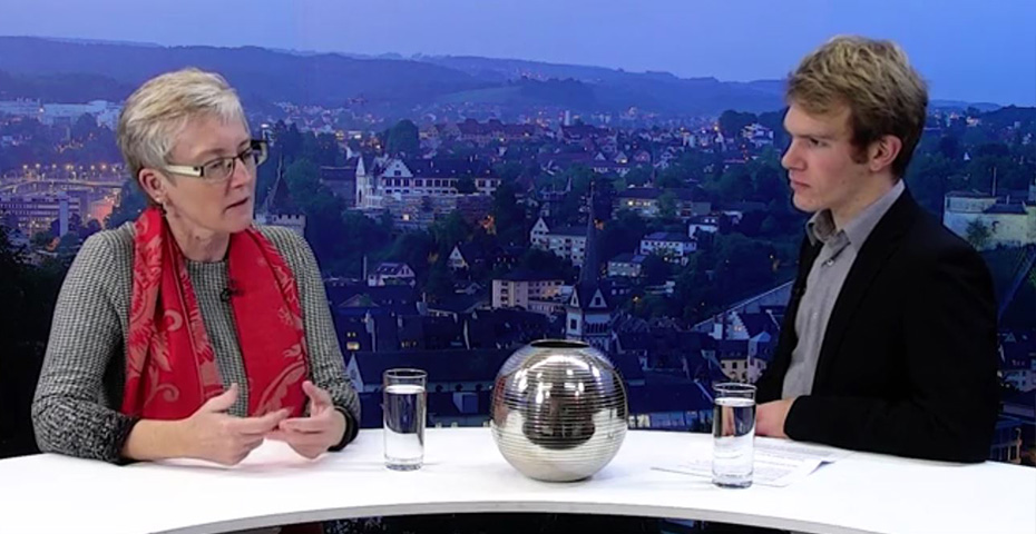 Prof. Nina Buchmann zu Gast in der Talkshow "Hüt im Gspröch" bei den Schaffhauser Nachrichten 