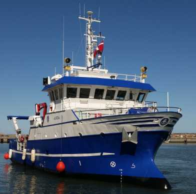 Danish research vessel AURORA. Photo: Clemens Glombitza