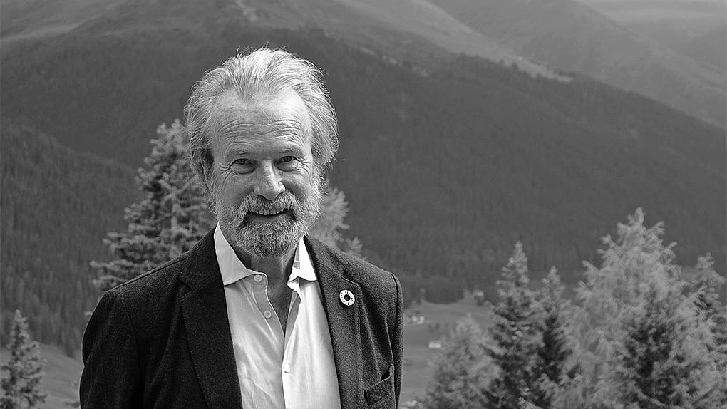 Konrad Steffen auf der Schatzalp, Juli 2020. Foto: Andreas Rigling