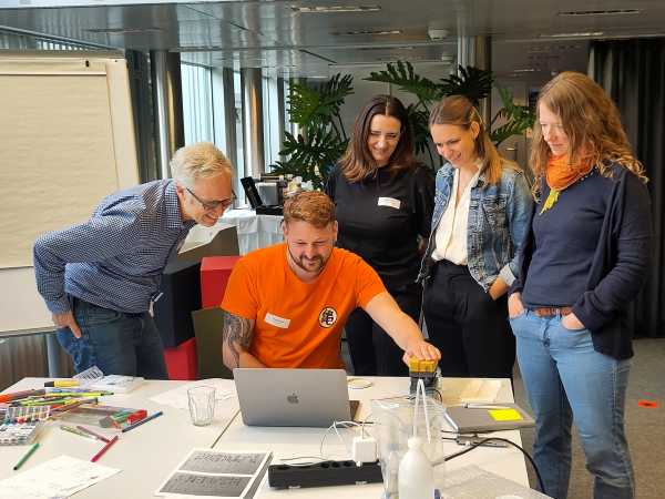 Interaktiver Plankton-Workshop mit Citizen-science tools.